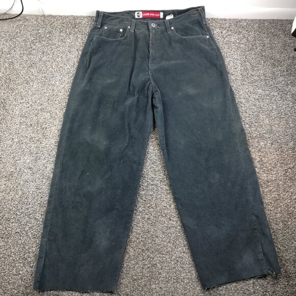 Vintage 1997 Levi's SilverTab Pants Corduroy Loose Fit Wide Leg Baggy Mens 36x30